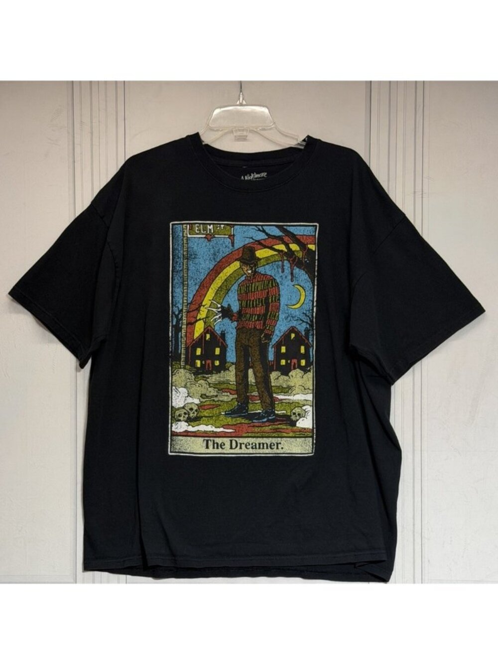 Freddy Krueger The Dream Tarot Card Graphic Shirt Sz XXL/XXLT